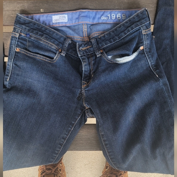 GAP Denim - Most comfortable of gently used and loved a lot. GAP 1969 sz 27